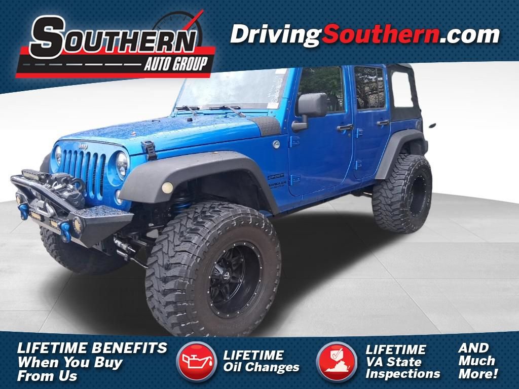 Used 2015 Jeep Wrangler Unlimited Sport w/ Quick Order Package 24S AWD/4WD image 1