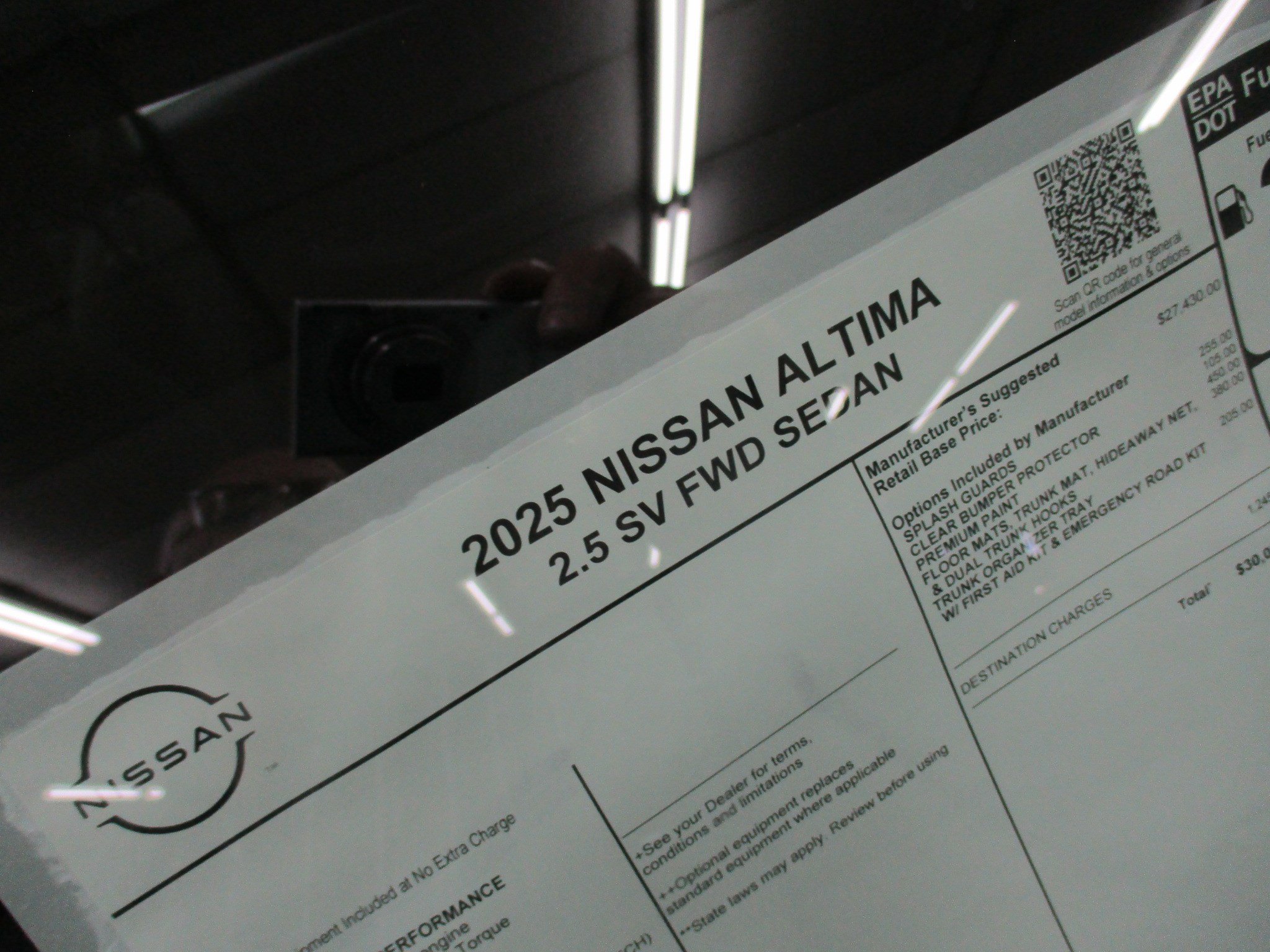New 2025 Nissan Altima 2.5 SV image 9