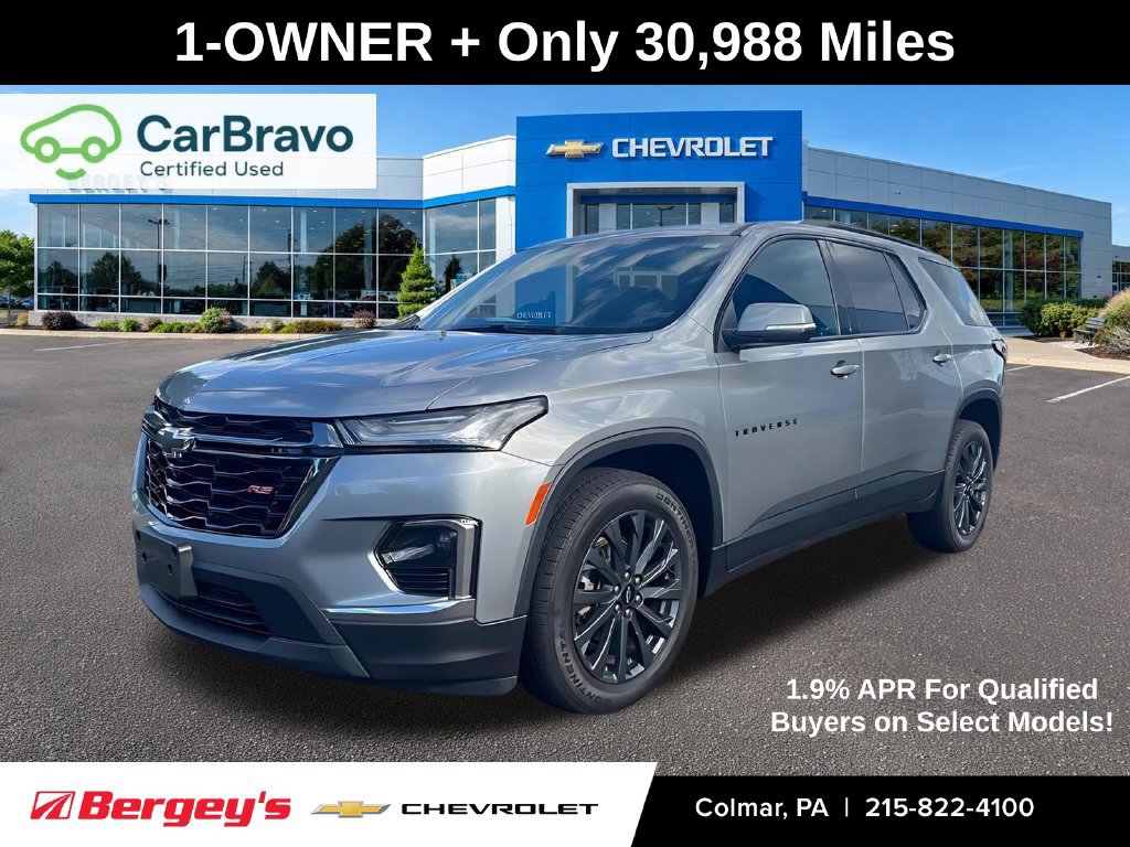Certified 2023 Chevrolet Traverse RS AWD/4WD image 1