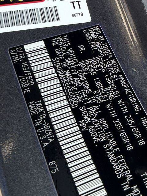 Certified 2025 Toyota Highlander LE FWD image 26
