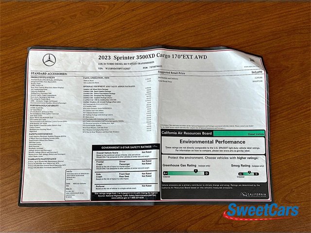 Used 2023 Mercedes-Benz Sprinter 3500 image 59