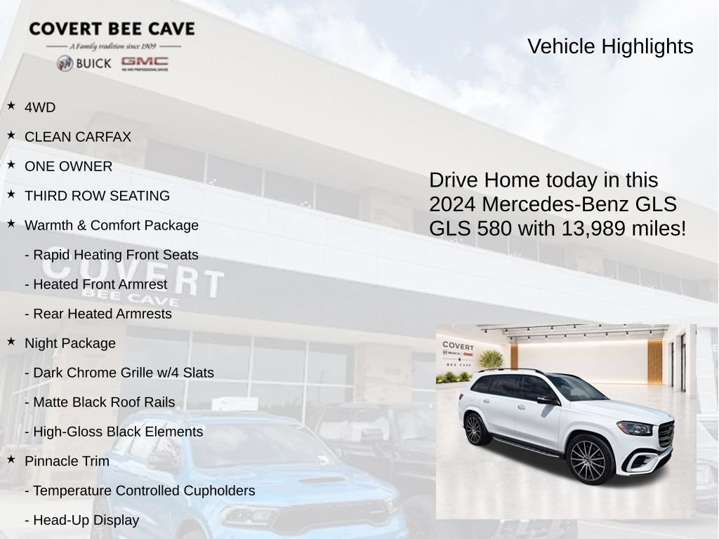 Used 2024 Mercedes-Benz GLS 580 4MATIC image 6