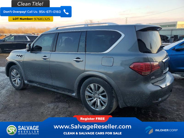 Used 2017 INFINITI QX80 4WD image 3