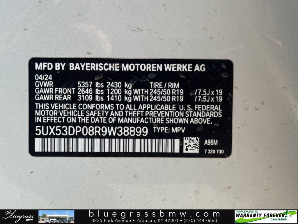 Used 2024 BMW X3 xDrive30i w/ Premium Package AWD/4WD image 23
