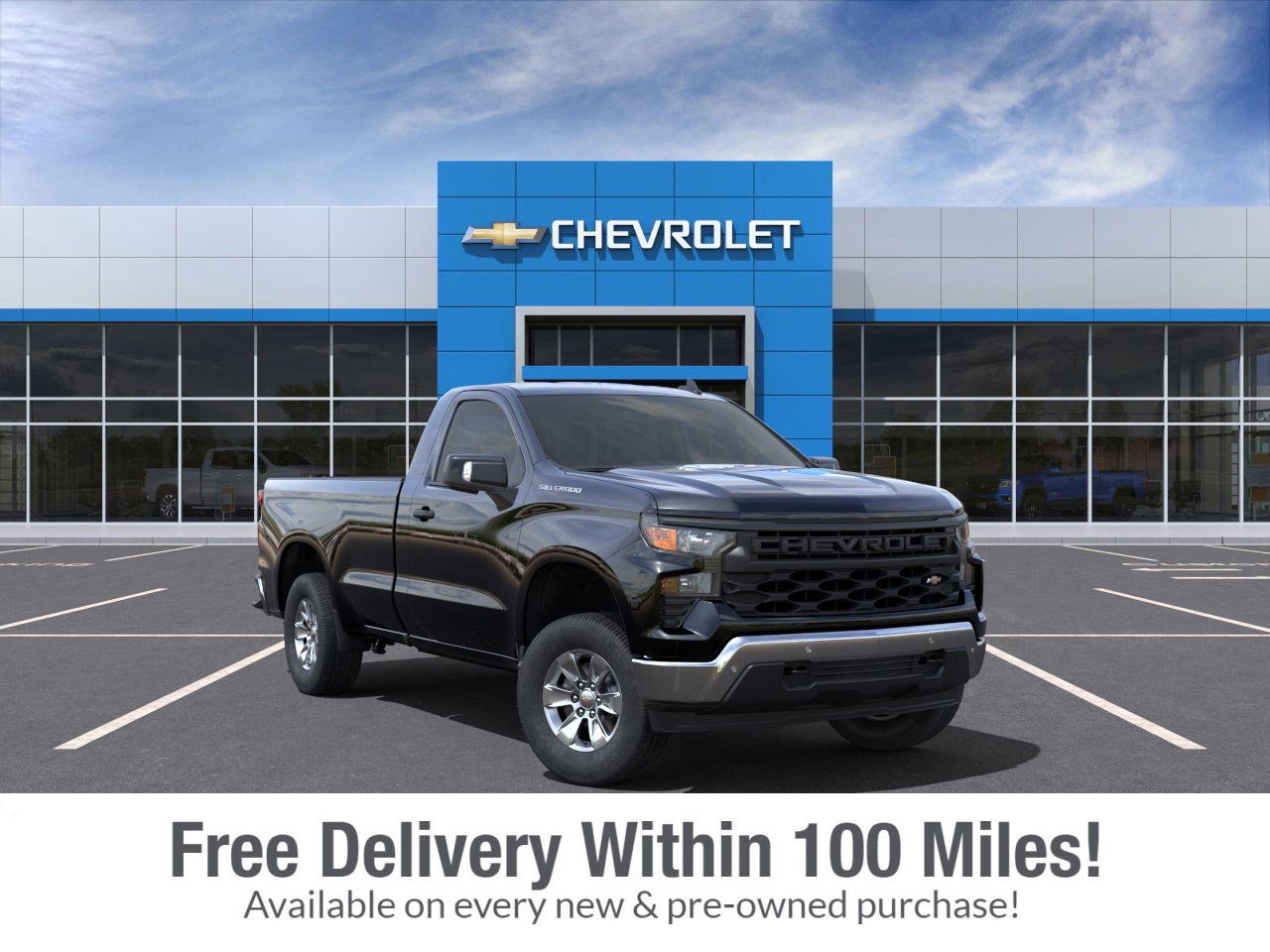 New 2025 Chevrolet Silverado 1500 W/T w/ WT Safety Package