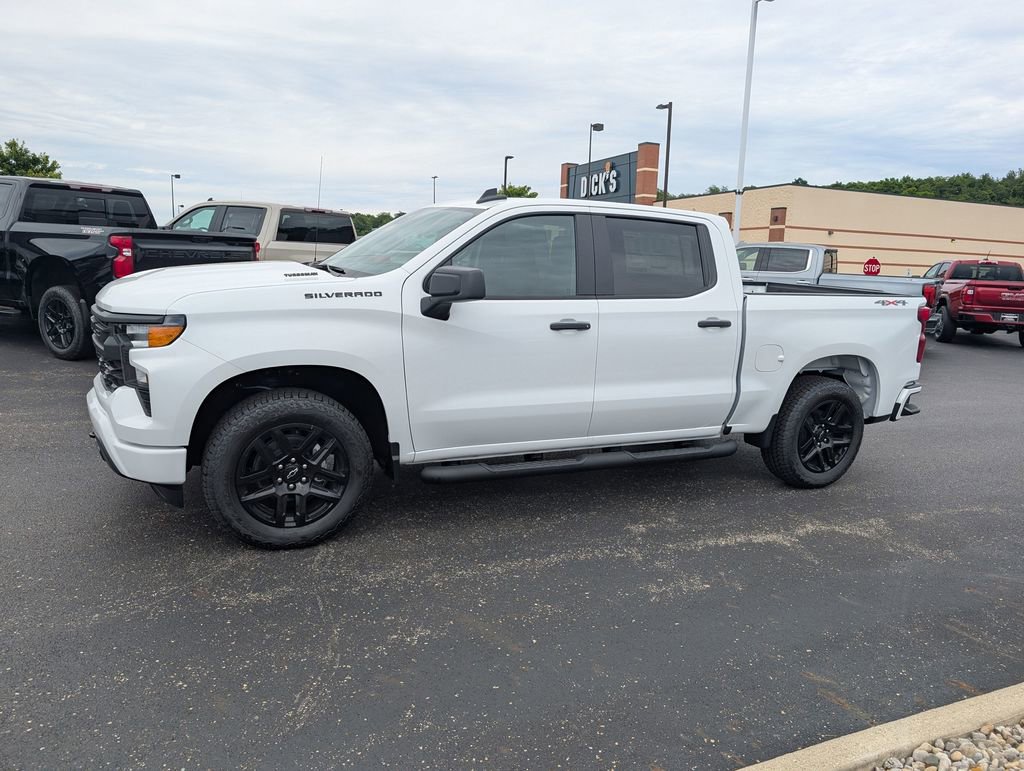 New 2026 Chevrolet Silverado 1500 Custom w/ Turbomax Blackout Package AWD/4WD image 4