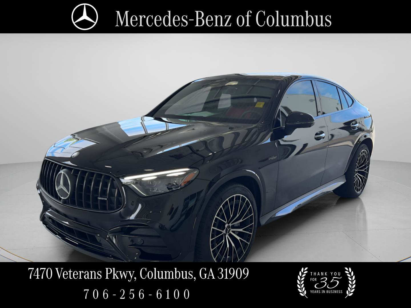 Used 2025 Mercedes-Benz GLC 43 AMG 4MATIC Coupe image 1