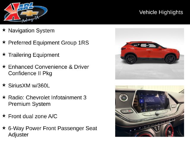 Certified 2020 Chevrolet Blazer RS AWD/4WD image 2