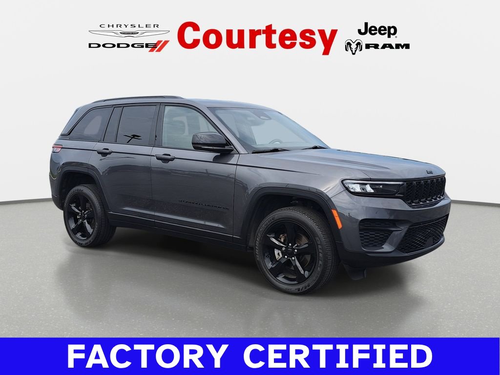 Certified 2022 Jeep Grand Cherokee Altitude