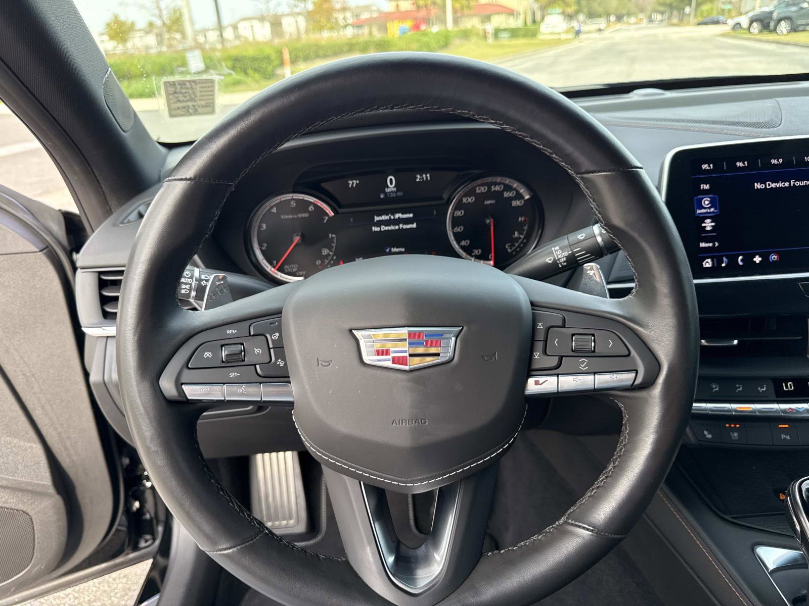 Used 2025 Cadillac CT4 V w/ LPO, ONYX Package image 27