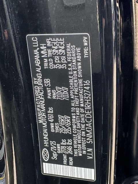 Certified 2024 Hyundai Tucson SE AWD/4WD image 31