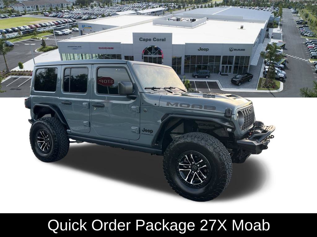 Certified 2026 Jeep Wrangler Unlimited Rubicon 392 w/ Quick Order Package 27X Moab AWD/4WD image 3