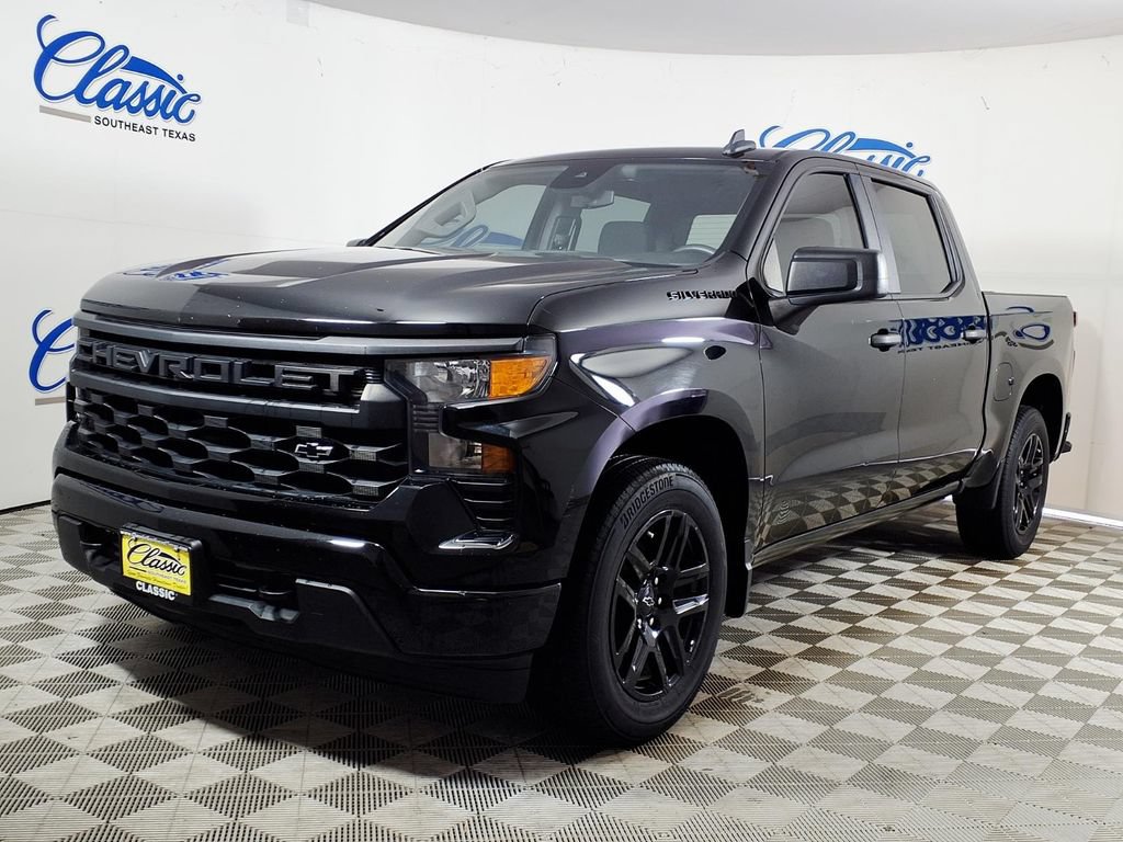Used 2023 Chevrolet Silverado 1500 Custom w/ LPO, Dark Essentials Package RWD image 6