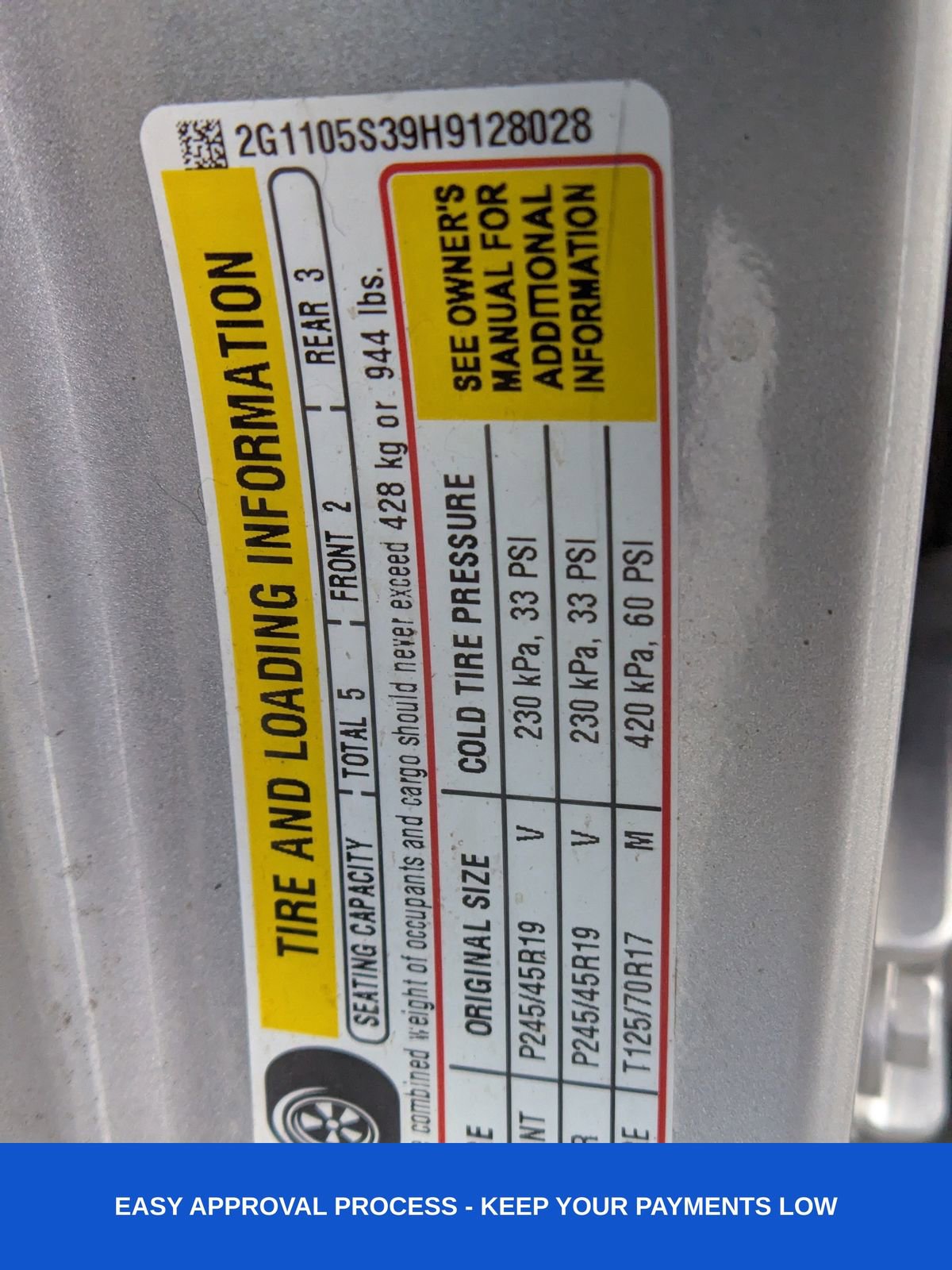 Used 2017 Chevrolet Impala LT w/ Leather Package image 23