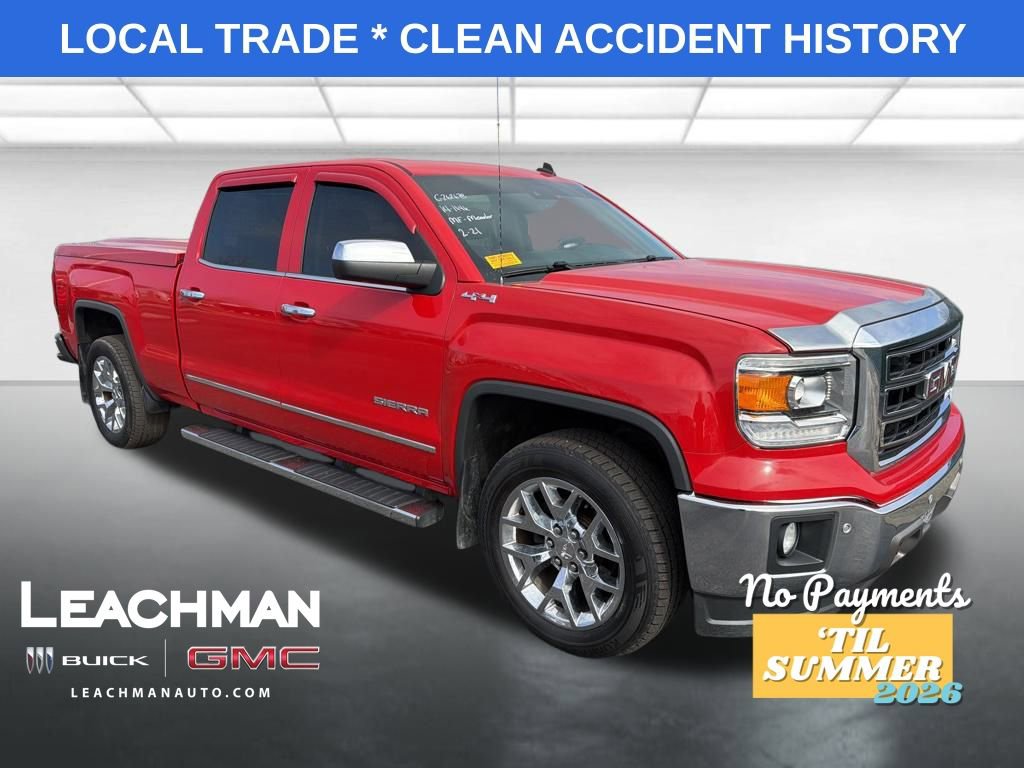 Used 2014 GMC Sierra 1500 SLT w/ SLT Crew Cab Value Package image 1