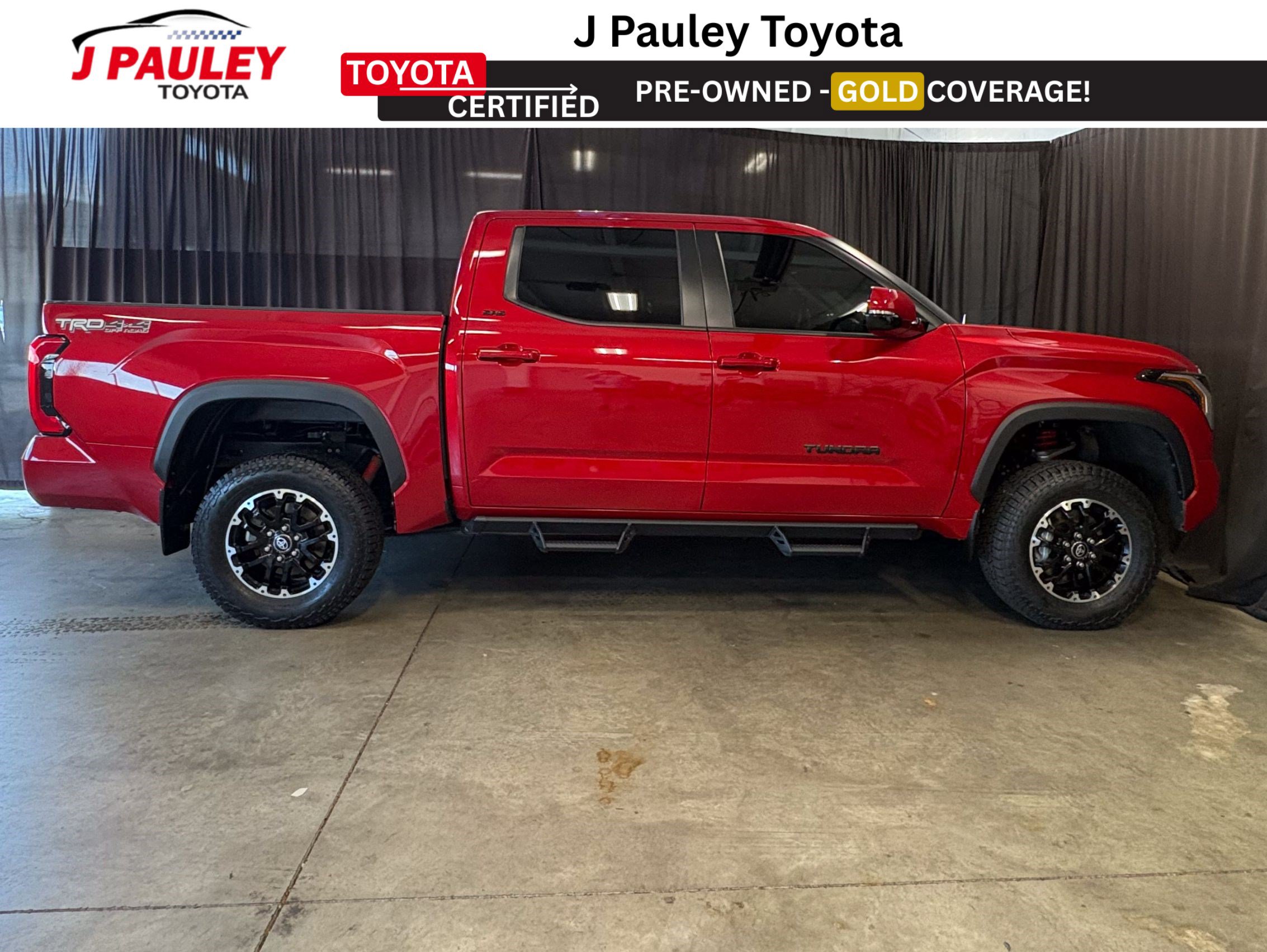 Certified 2025 Toyota Tundra SR5 w/ TRD Off-Road Premium Package AWD/4WD image 4