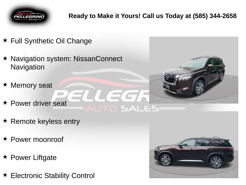 Used 2022 Nissan Pathfinder Platinum w/ Cargo Package AWD/4WD image 5
