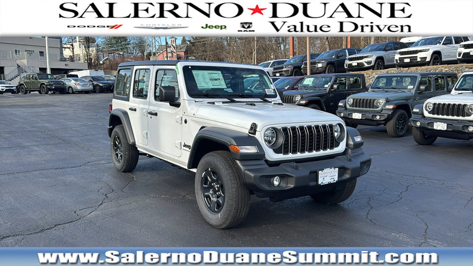 New 2026 Jeep Wrangler Unlimited Sport