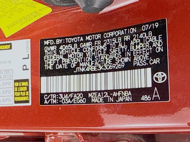 Certified 2019 Toyota Corolla SE w/ Carpet Mat Package FWD image 29