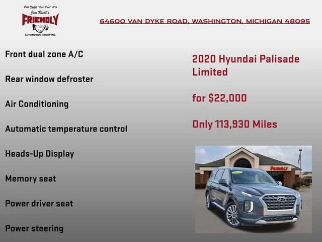 Used 2020 Hyundai Palisade Limited AWD/4WD image 10
