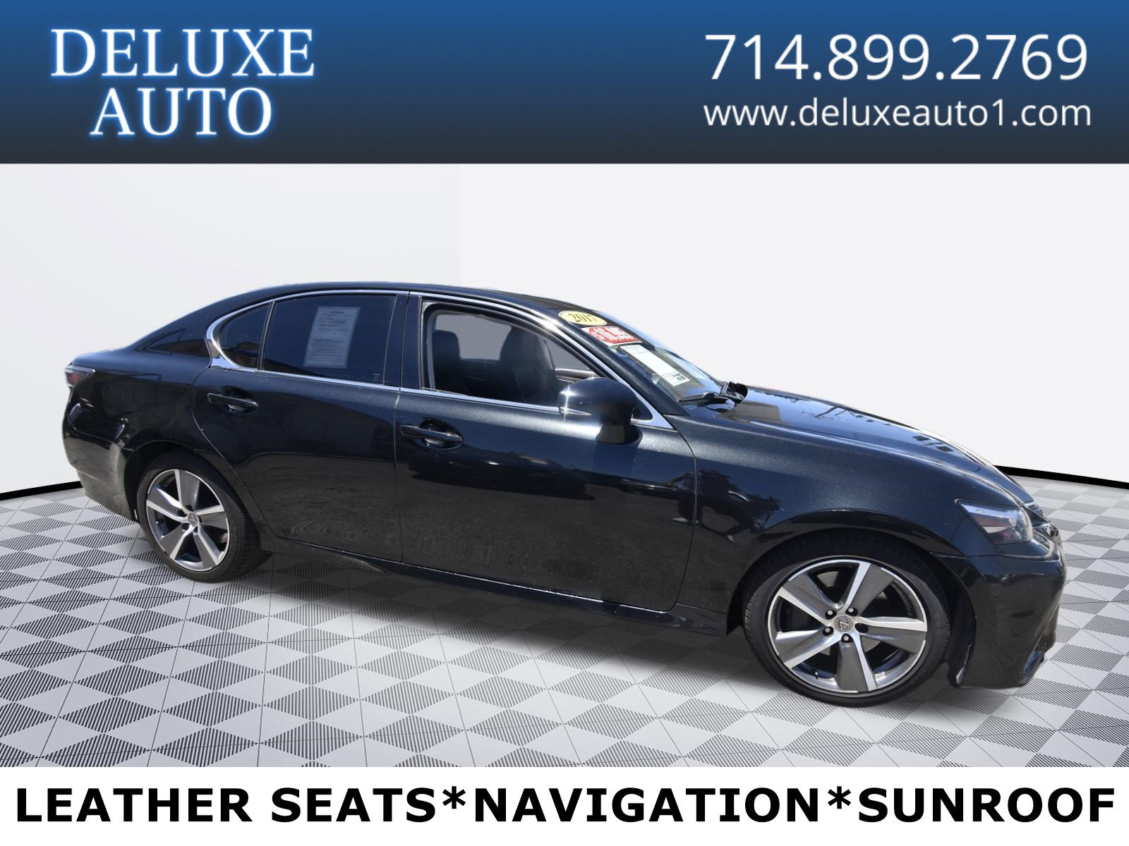 Used 2017 Lexus GS 350 w/ Preferred Accessory Package RWD image 1