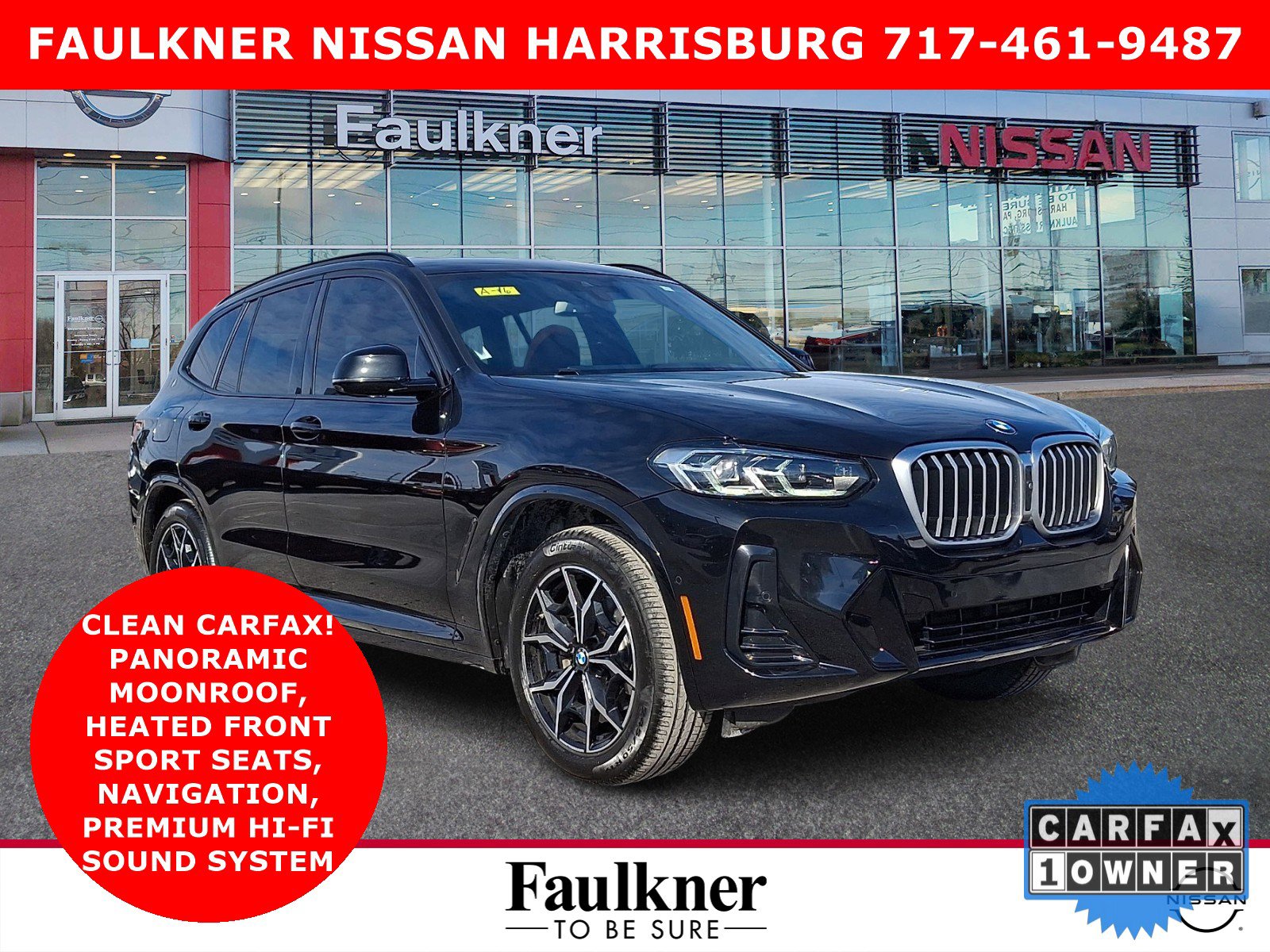 Used 2024 BMW X3 xDrive30i w/ Premium Package image 1