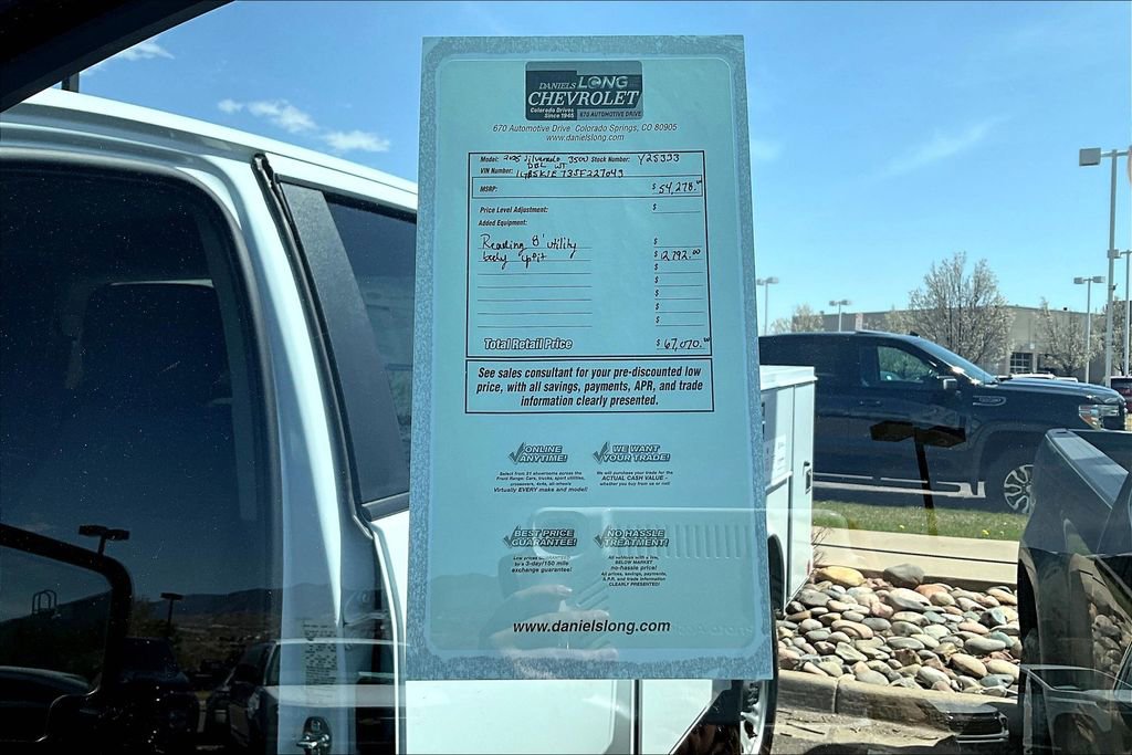 New 2025 Chevrolet Silverado 3500 W/T w/ WT Convenience Package image 13