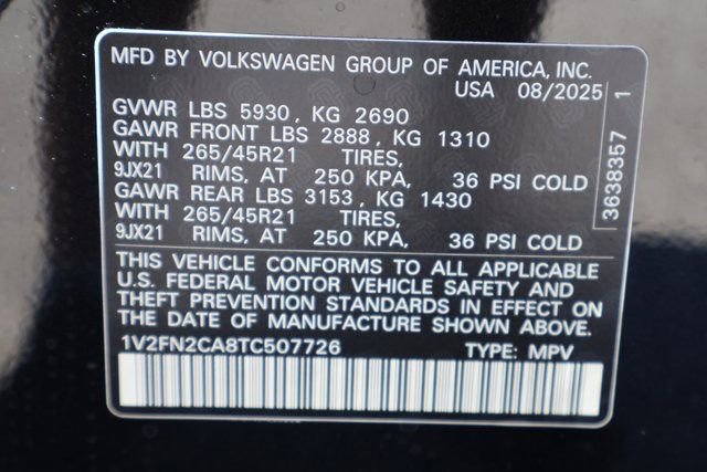 New 2026 Volkswagen Atlas SEL Premium R-Line image 27