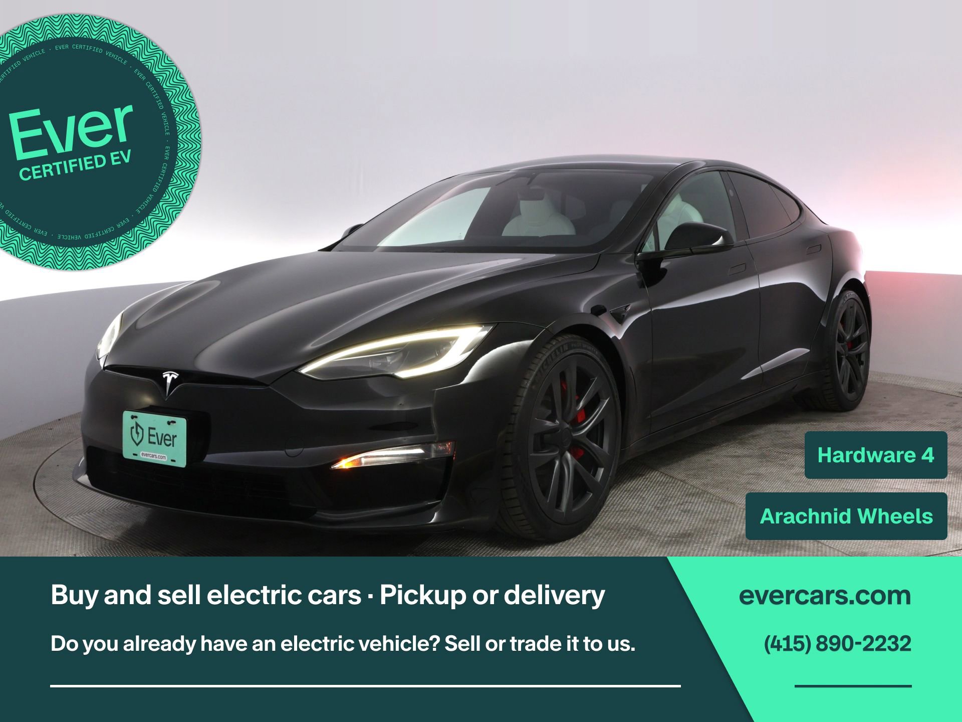 Used 2023 Tesla Model S Plaid image 1