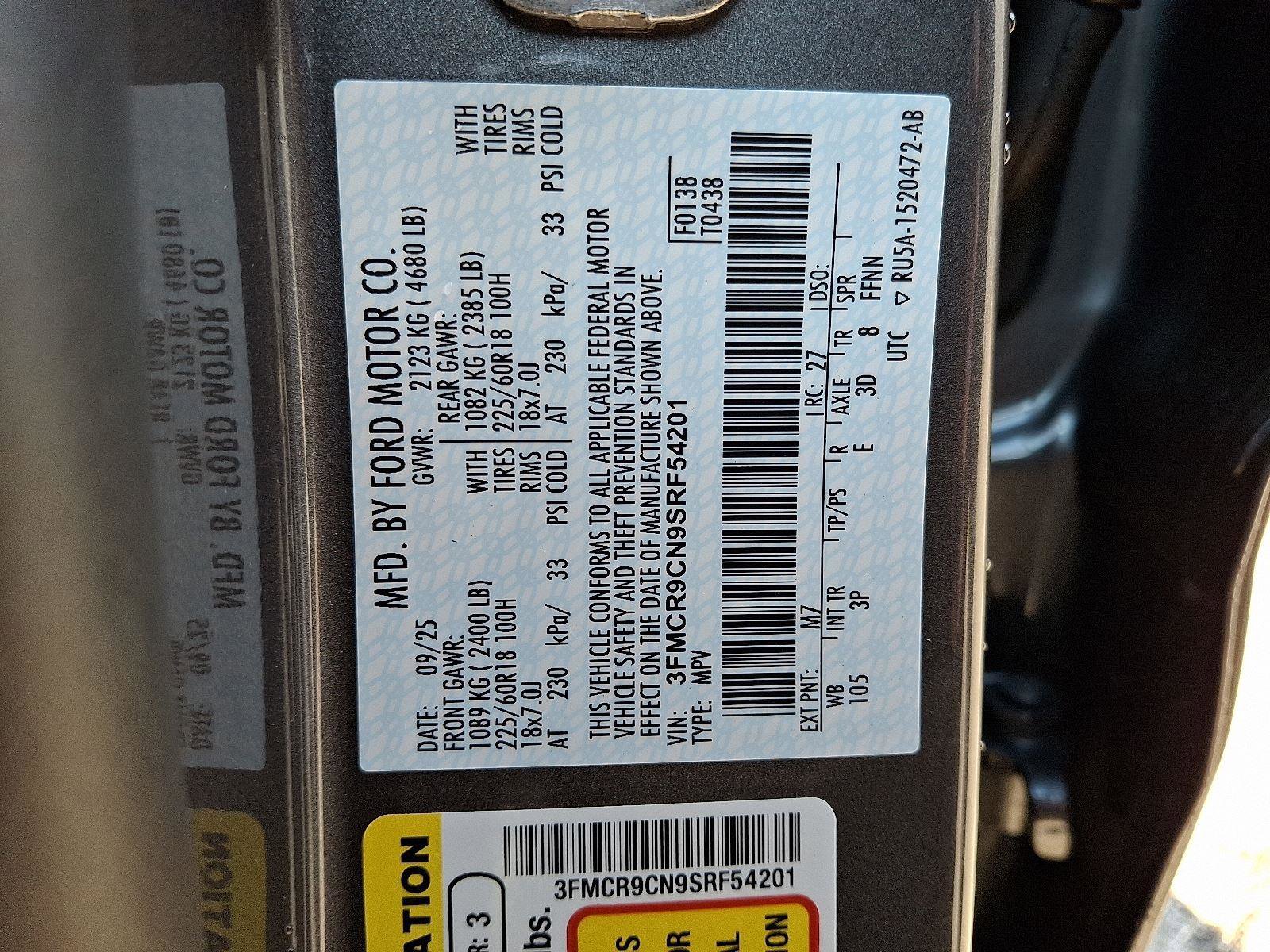 New 2025 Ford Bronco Sport Outer Banks image 17