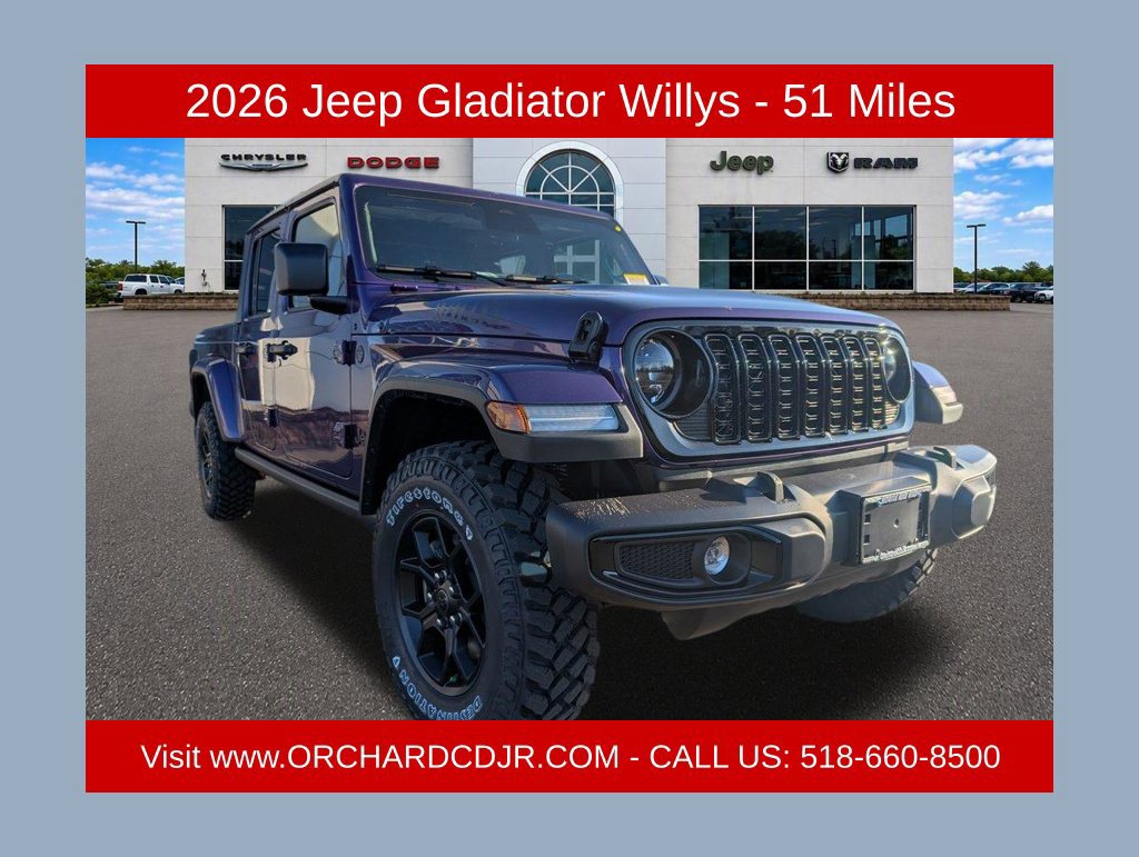 New 2026 Jeep Gladiator Sport
