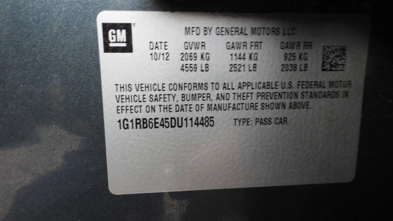 Used 2013 Chevrolet Volt Premium w/ Premium Trim Package FWD image 40