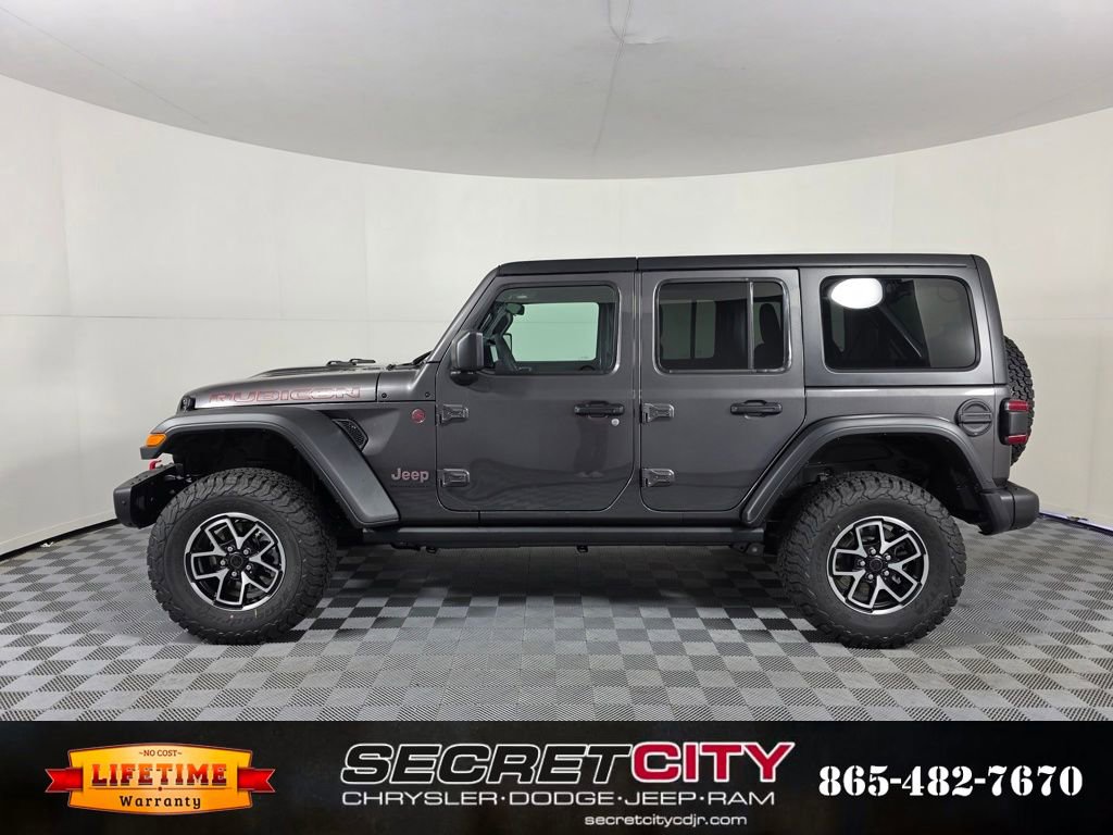 New 2025 Jeep Wrangler Unlimited Rubicon w/ Steel Bumper Group AWD/4WD image 4
