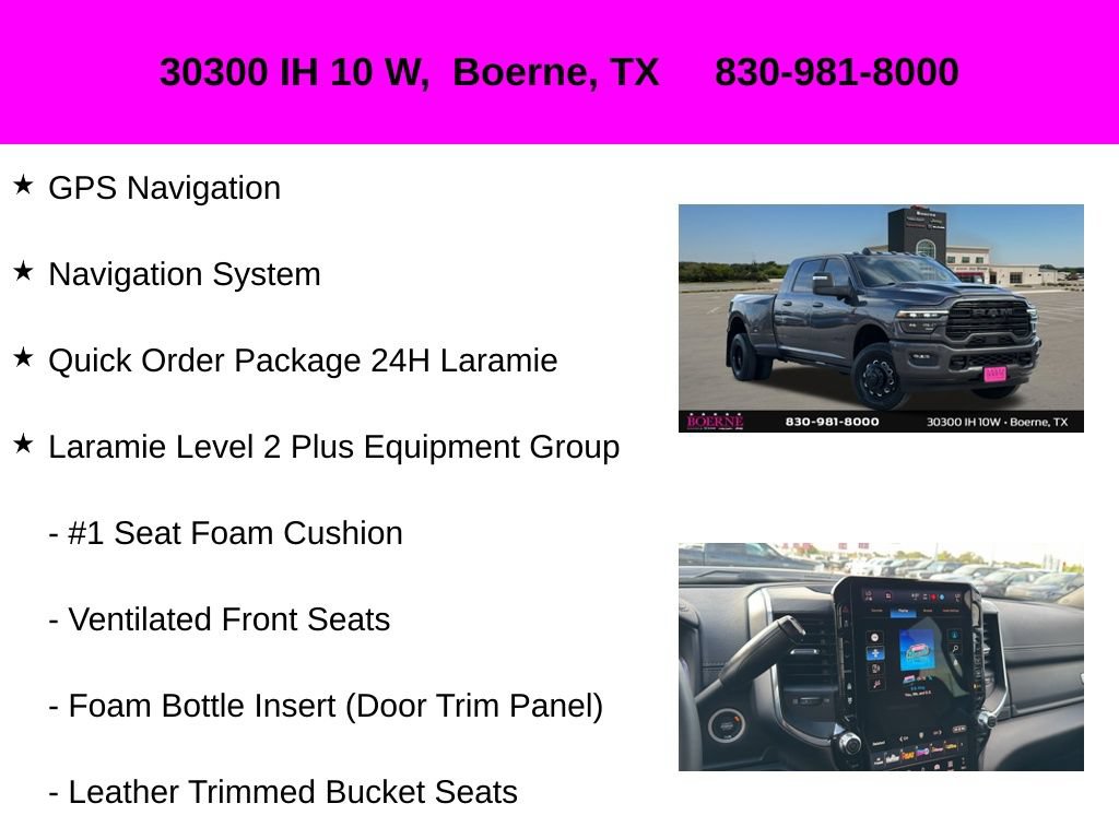 Used 2025 RAM 3500 Laramie AWD/4WD image 10