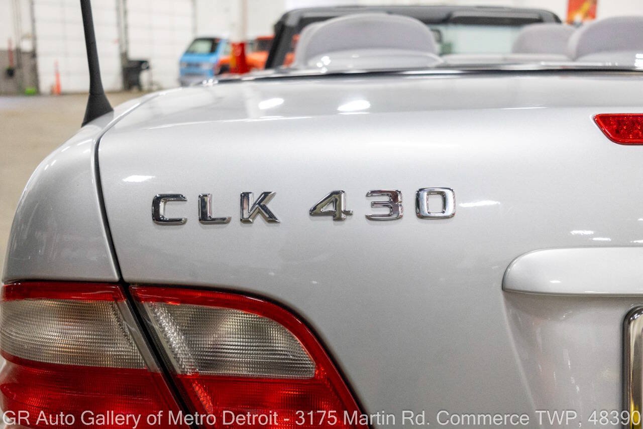 Used 2003 Mercedes-Benz CLK 430 Cabriolet image 28