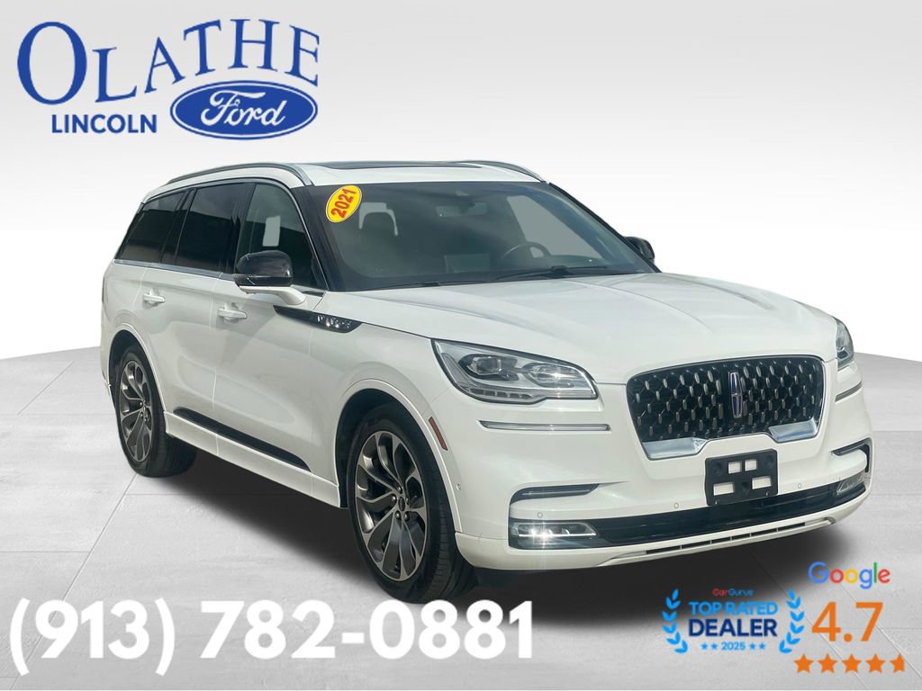 Certified 2021 Lincoln Aviator Grand Touring w/ Equipment Group 302A AWD/4WD image 7