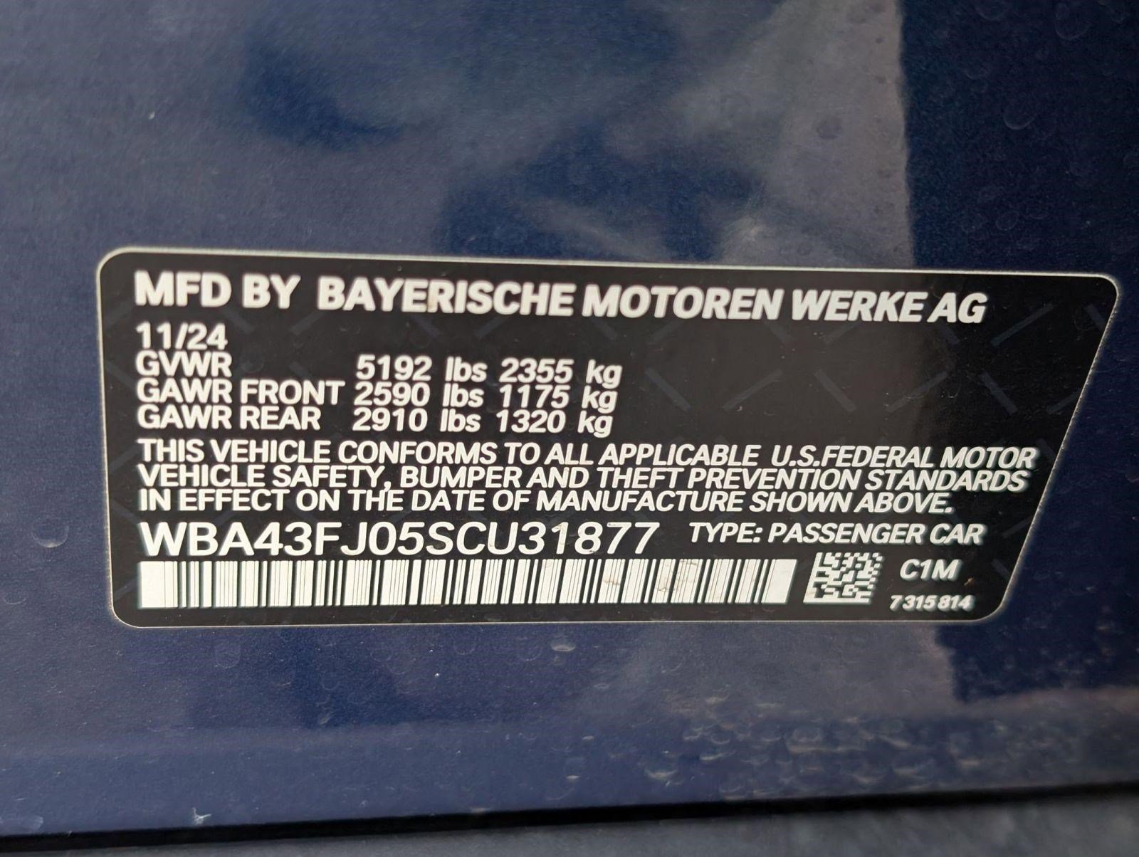 Certified 2025 BMW 530i 530i image 20