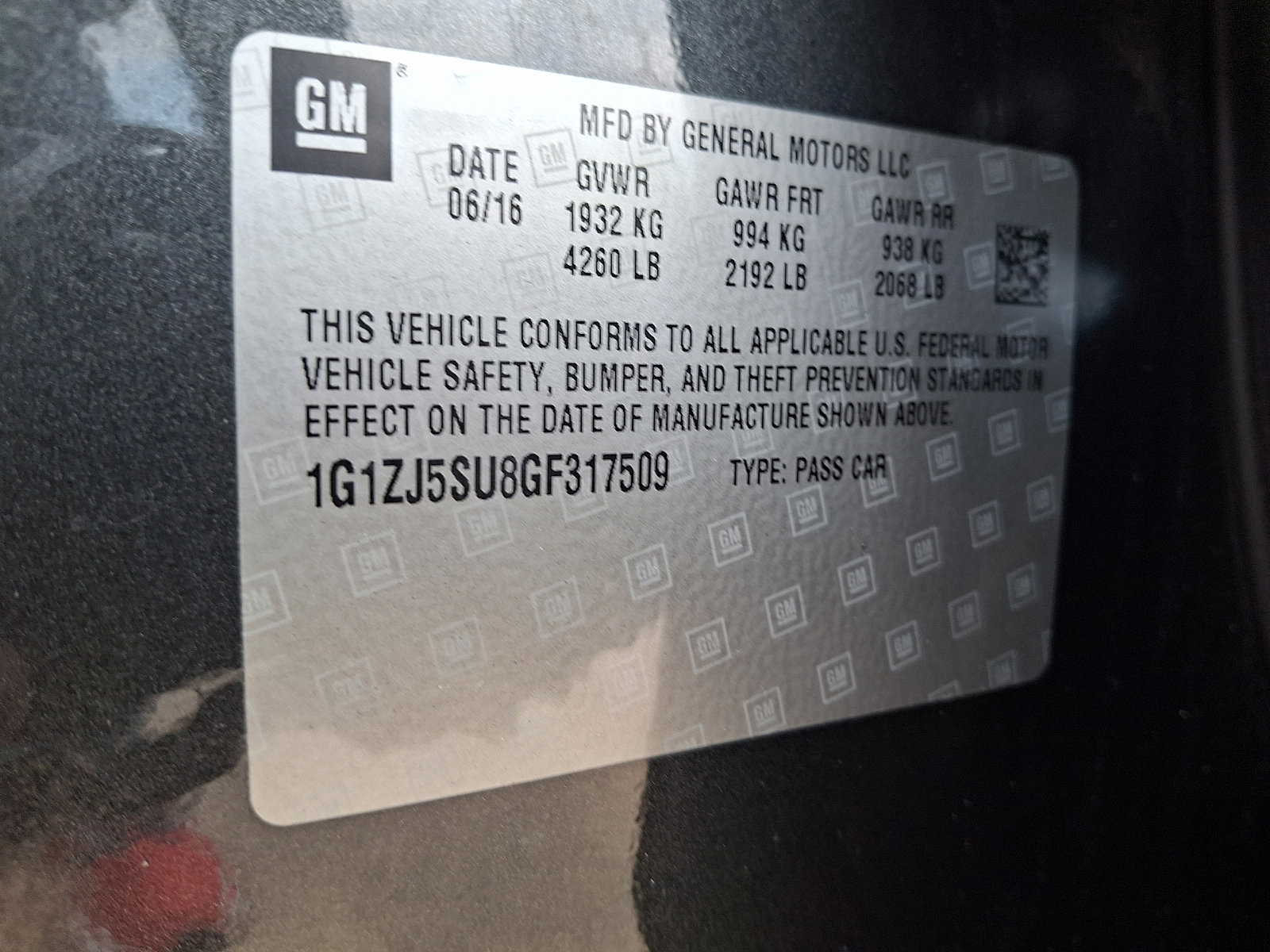 Used 2016 Chevrolet Malibu Hybrid w/ Leather Package FWD image 27