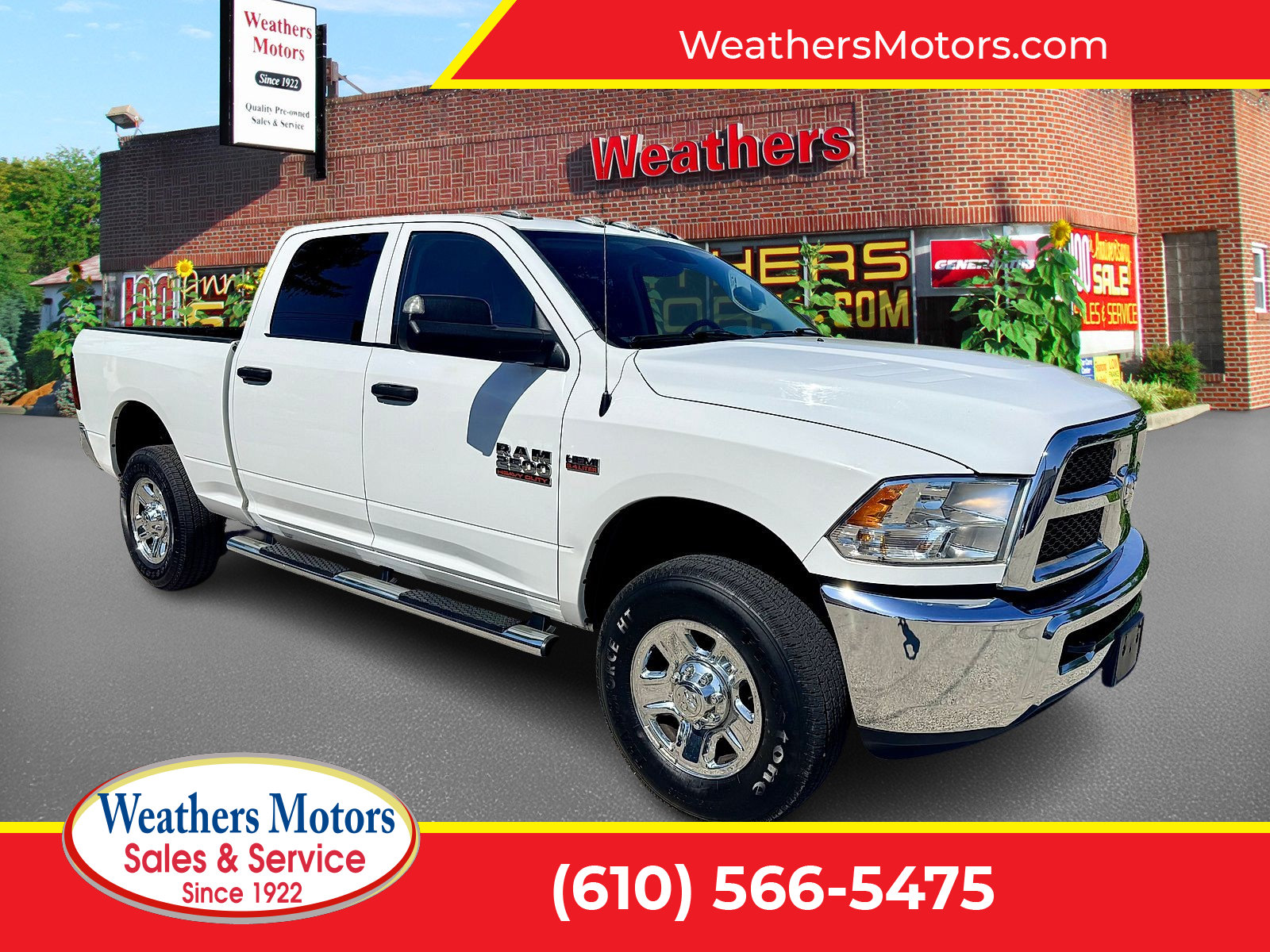 Used 2018 RAM 2500 Tradesman w/ Chrome Appearance Group AWD/4WD image 1