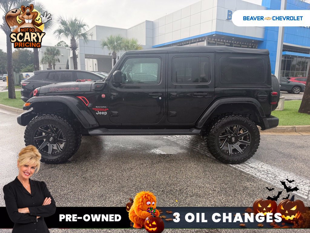 Used 2022 Jeep Wrangler Unlimited Sahara w/ Safety Group AWD/4WD image 7