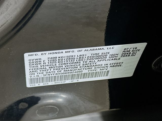 Used 2019 Honda Passport EX-L image 36
