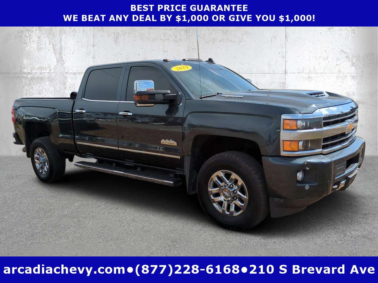 Certified 2019 Chevrolet Silverado 3500 High Country w/ Duramax Plus Package image 1