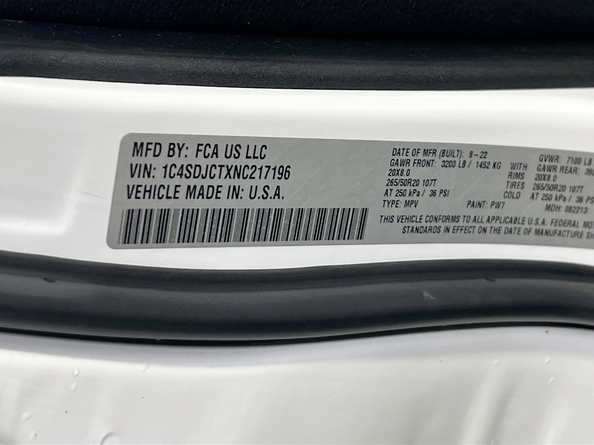 Used 2022 Dodge Durango R/T w/ Blacktop Package image 34