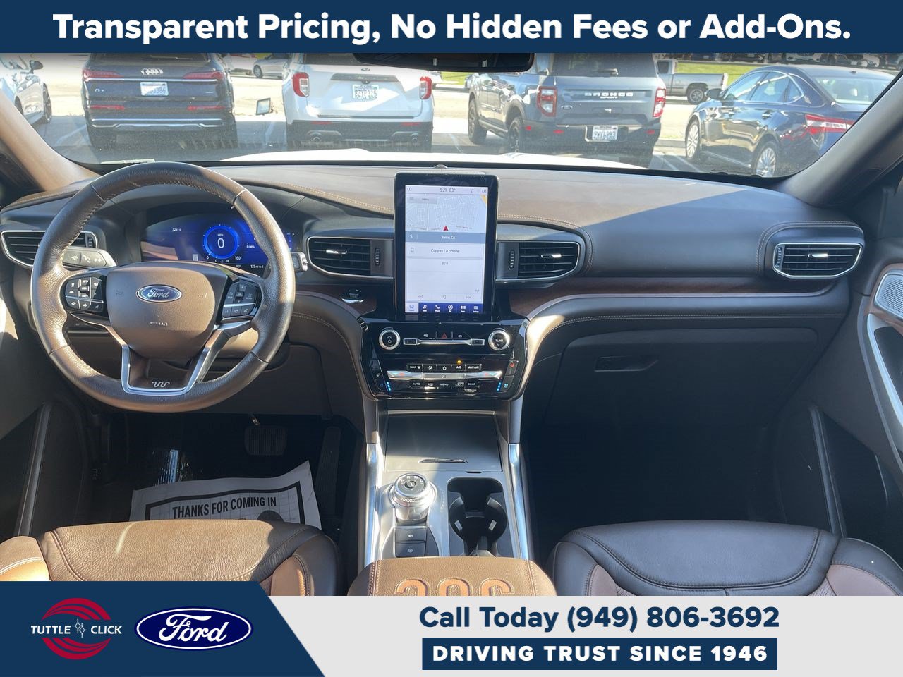 Certified 2023 Ford Explorer King Ranch w/ Technology Package AWD/4WD image 2