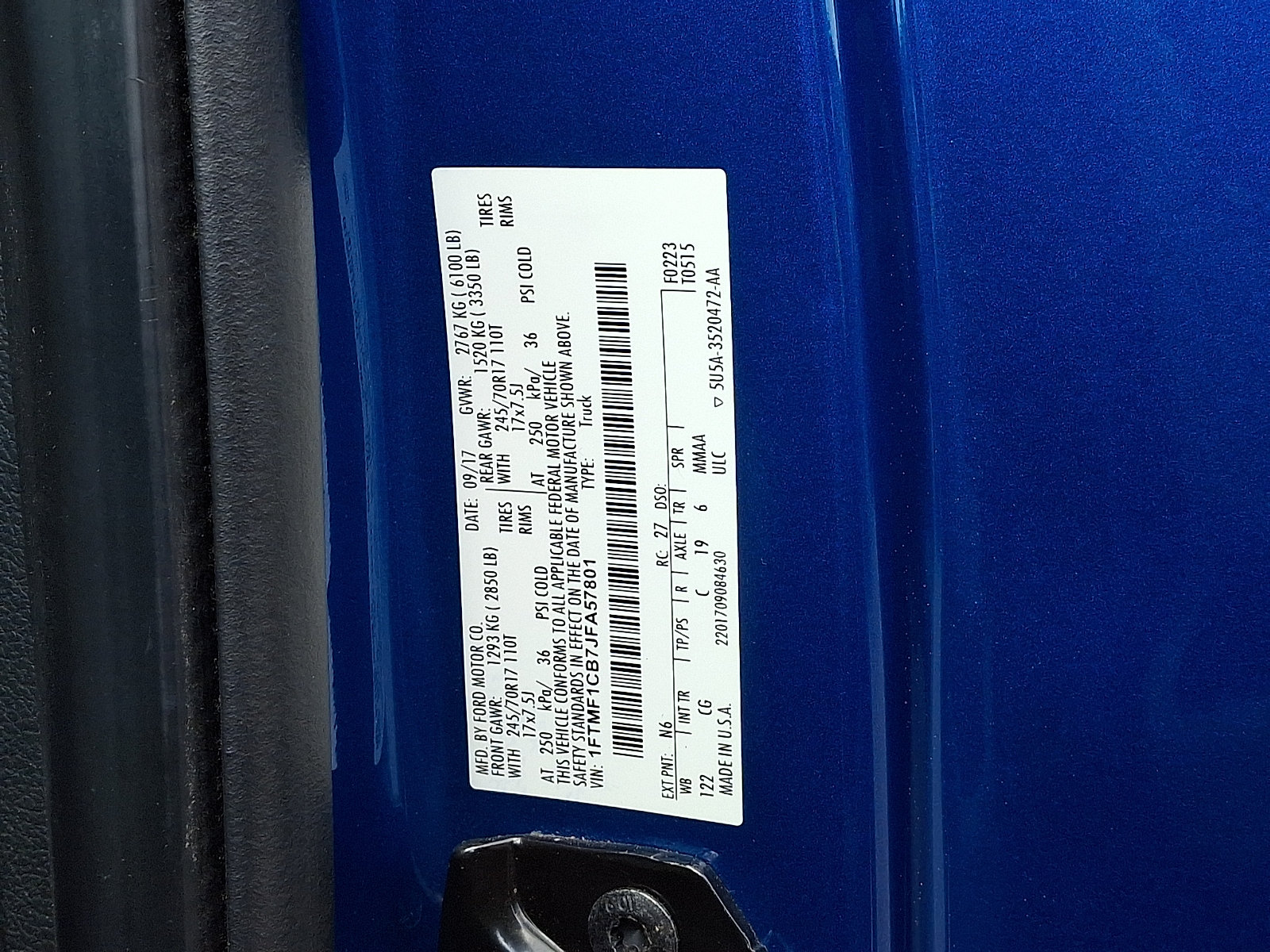 Certified 2018 Ford F150 XL w/ Equipment Group 101A Mid RWD image 28