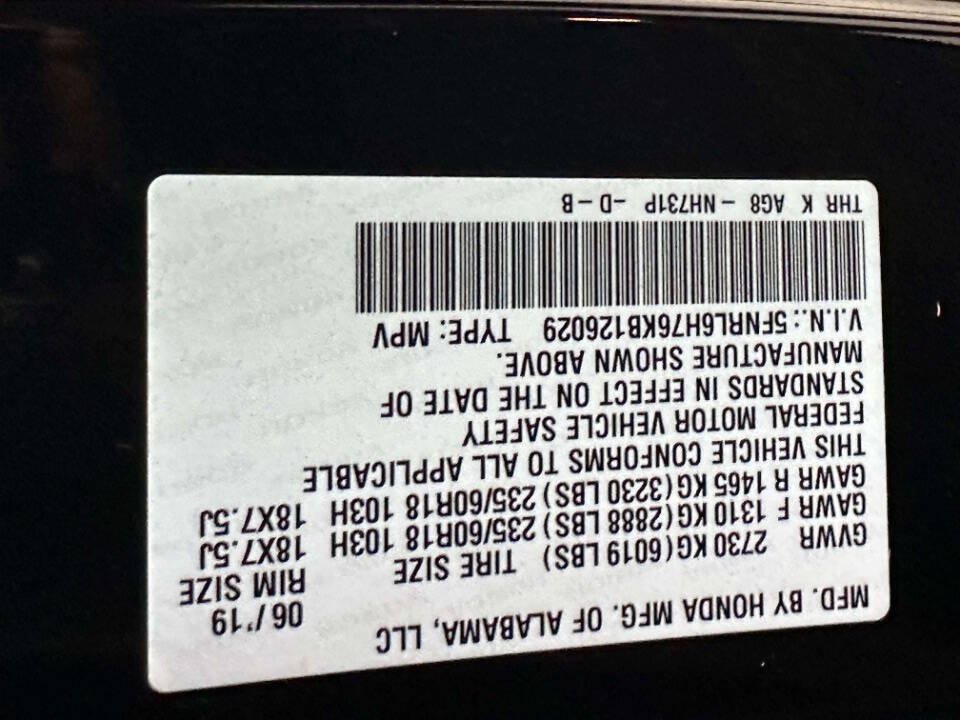 Used 2019 Honda Odyssey EX-L image 29