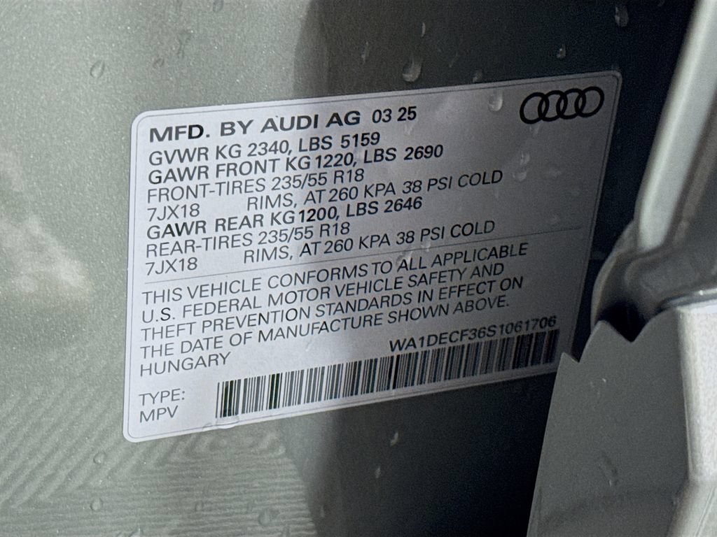 Used 2025 Audi Q3 2.0T Premium AWD/4WD image 32