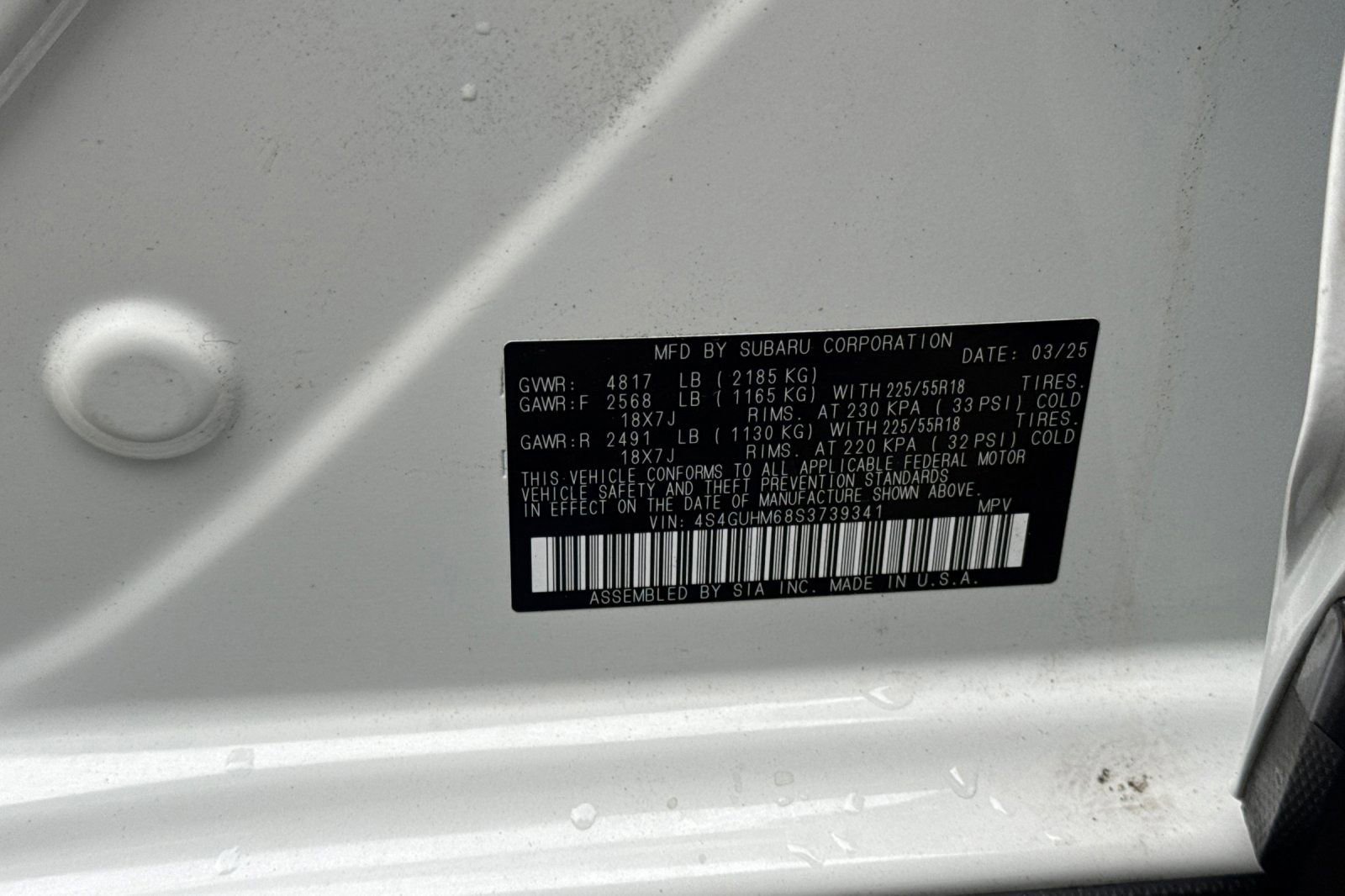 Certified 2025 Subaru Crosstrek 2.5i Limited w/ Crosstrek Mirror Package image 32