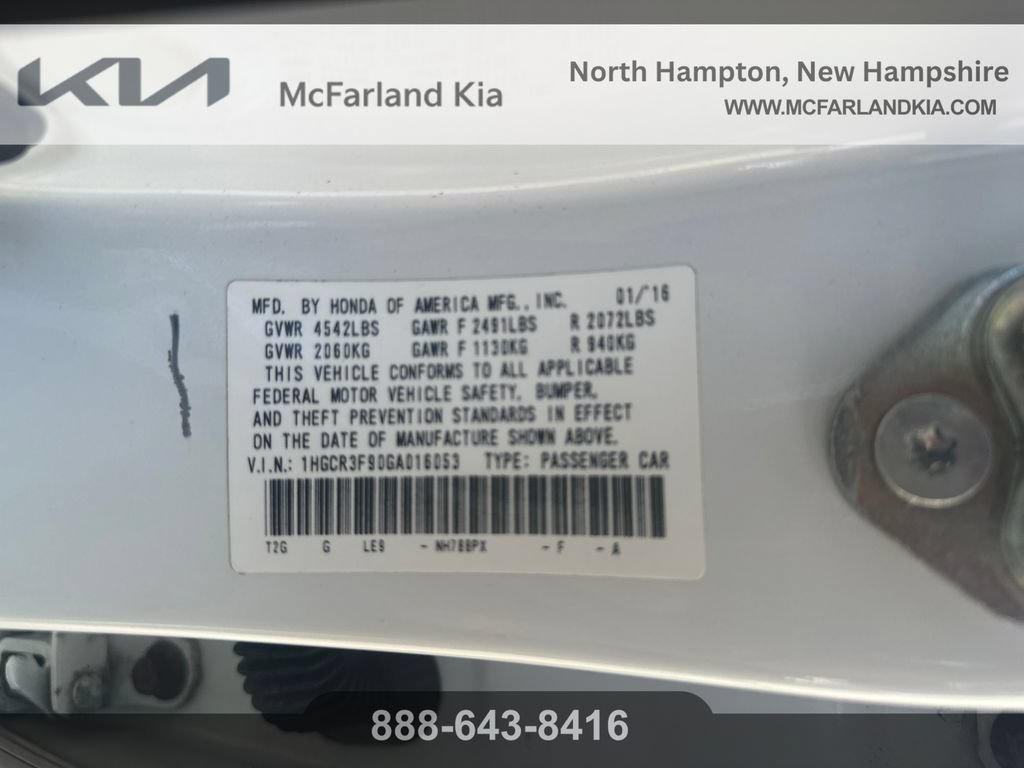 Used 2016 Honda Accord Touring image 15
