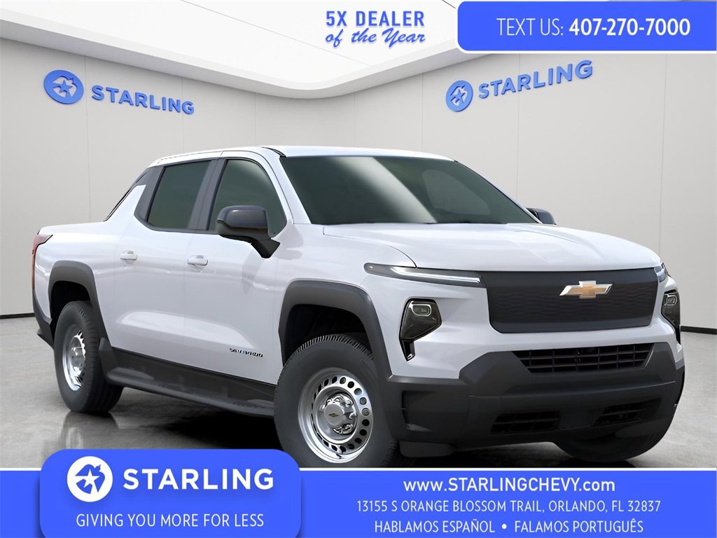 New 2025 Chevrolet Silverado EV W/T w/ WT Plus Package